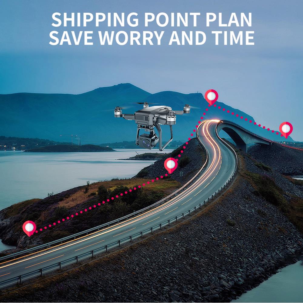 SJRC F7 PRO GPS Drone 4K Dual  - T-Motor F7 Pro Flight Controller recension och pris