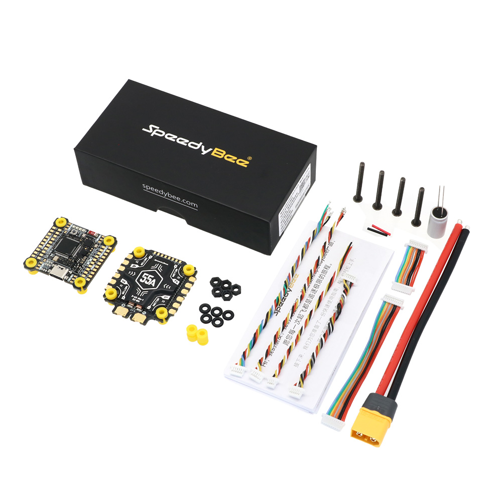 SpeedyBee F405 V5 OX32 55A 30x - Foxeer Reaper F4 128K 65A Esc recension och pris